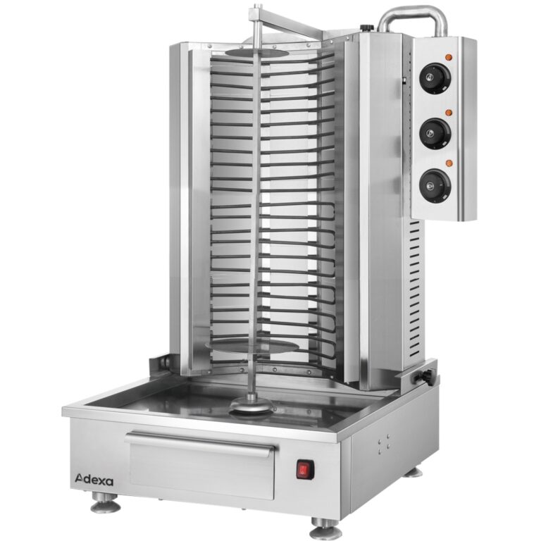 Commercial Electric Doner Kebab Grill – 7.2kW, 380V Three Phase, 1065mm High