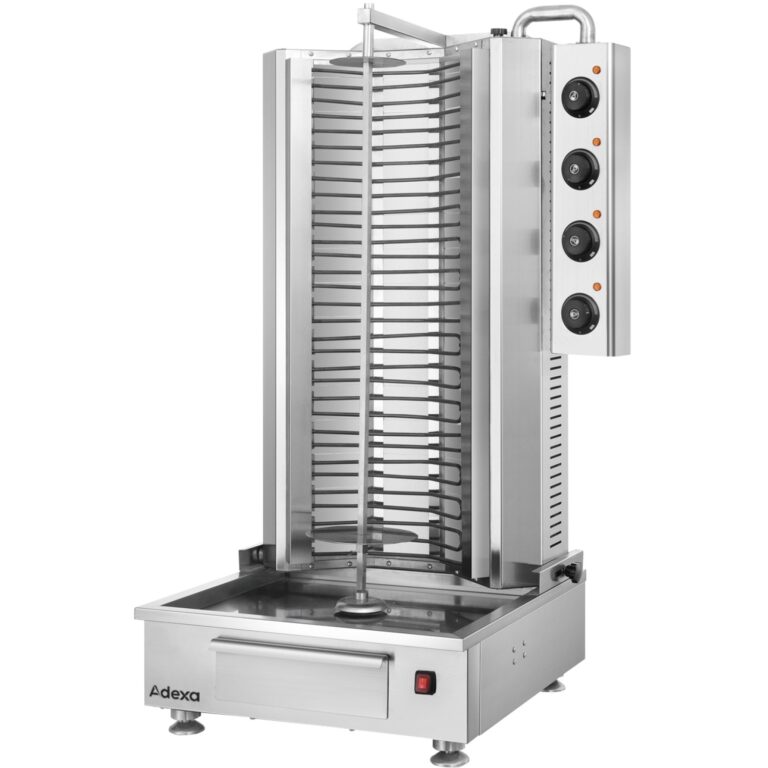 Commercial Electric Doner Kebab Grill – 9.6kW, 380V Three Phase, 1245mm High