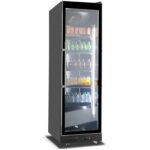 Glass door drinks display fridge BRVKXG620BLACK