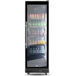 Glass door drinks display fridge BRVKXG620BLACK image 3