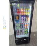 Glass door drinks display fridge BRVLG232B image 5
