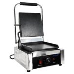 Commercial Panini & Toastie Press – 240 × 240mm Flat Plates, 1.8kW for Cafés – view 1