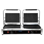 XXL Double Panini & Sandwich Press – 2 × 345 × 235mm Plates, 4.4kW for Cafés & Takeaways – view 2