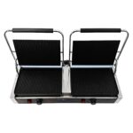 XXL Double Panini & Sandwich Press – 2 × 345 × 235mm Plates, 4.4kW for Cafés & Takeaways – view 4