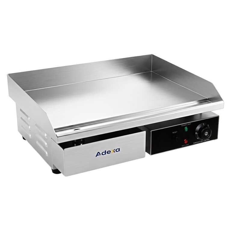Commercial Burger & Breakfast Griddle – 548 × 344mm Flat Plate, 3kW for Cafés & Takeaways – view 1