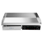 Dual Zone Burger & Breakfast Griddle – 728 × 393mm Flat Plate, 6kW for Restaurant & Takeaway – view 2