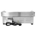 Dual Zone Burger & Breakfast Griddle – 728 × 393mm Flat Plate, 6kW for Restaurant & Takeaway – view 4