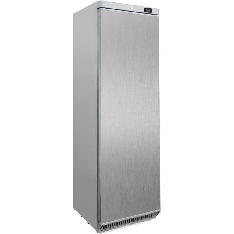 Commercial single door fridge BRVDWR400SS