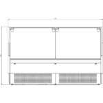 Refrigerated deli counter – supplier range view