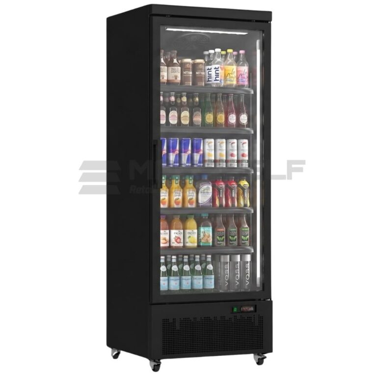 V-MAX Single Door Upright Bottle Cooler Display Fridge – Commercial Chiller