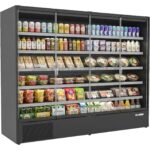 Four Glass Door Upright Chiller 2060mm x 2560mm x 740mm