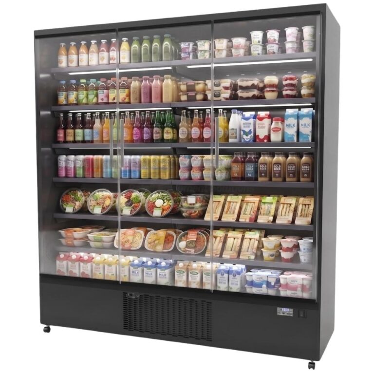 V-MAX Triple Door Tall Upright Display Chiller
