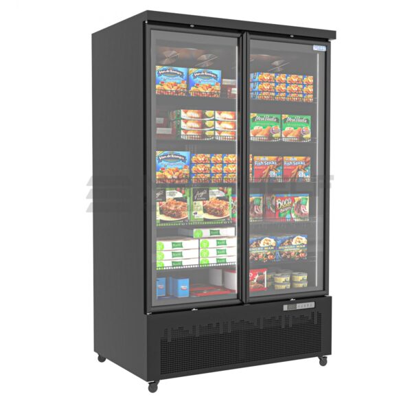 Double Door Upright Freezer 2003mm x 1340mm x 760mm