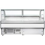 Café & Restaurant Deli Display Fridge – 1955mm White Serve Over Counter | BRVBLUEL132