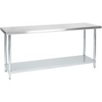 Commercial Kitchen Prep Table – 1500 × 600mm Stainless Steel Top | BRVWT60150G