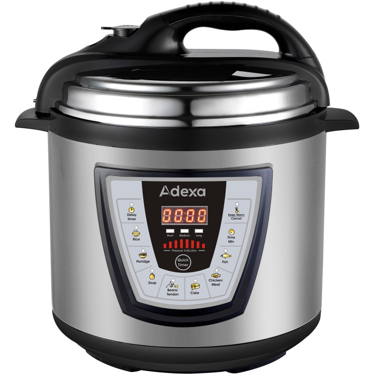 6L Rice & Multi-Function Pressure Cooker – 1kW, Digital Controls BRVYBWA10