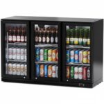 Commercial back bar bottle cooler
