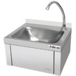 Commercial Knee Operated Hand Wash Basin – 400 × 300mm | BRVYLS43A