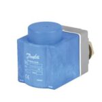 Danfoss EVR coil range photograph; verify termination