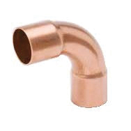 Copper refrigeration long radius elbow representative range image