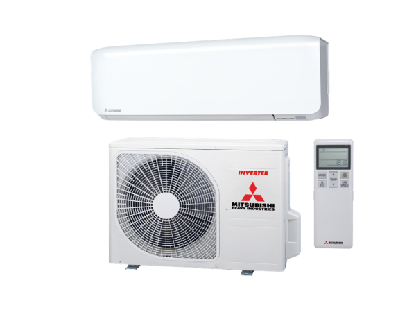 MHI 3.5kW wall mounted system — representative range image