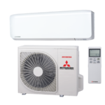 MHI 5.0kW wall mounted system — representative range image